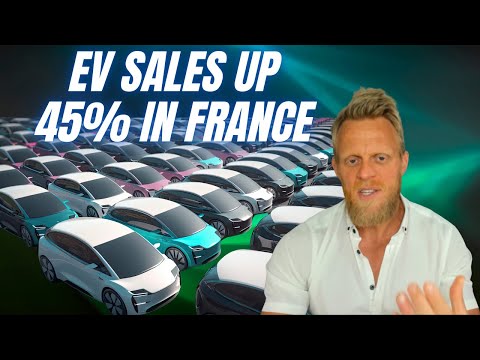 EV sales are up a staggering 45% in France - France's top 10 EVs