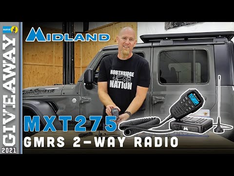 BEST Budget Friendly GMRS Radio?? Midland MXT275 Radio Install