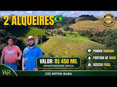 SÍTIO 2 ALQUEIRES EM SETE BARRAS-SP | R$ 450 MIL
