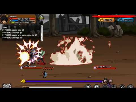 Ninja Saga PVP Tournament Final -  Mehdee Vs Amritesh