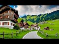 Driving In Switzerland Countryside Spectacular Mountain View In Appenzell
