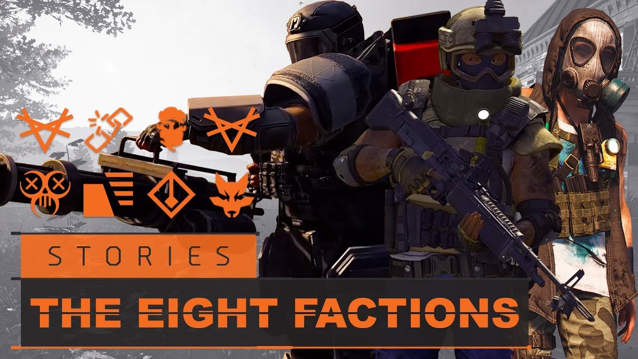 The Division 2 | Story/Lore | The Eight Factions Of Washington D.C.