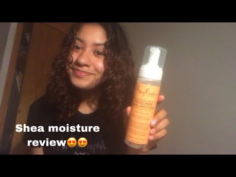DOES IT WORK?! SHEA MOISTURE COCONUT HIBISCUS FRIZZ...