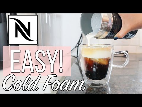 Easy Coffee Cold Foam | Nespresso Aeroccino