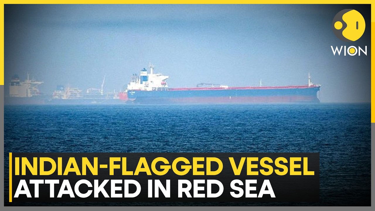 Indian Vessel Sinks After Attack In Red Sea | WION News