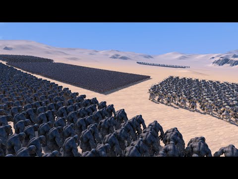 SCI FI ARMY vs ORC ARMY | Ultimate Epic Battle Simulator