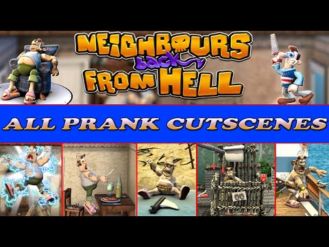 ALL Pranks/ Tricks/ Funny Moments (Neighbours Back From Hell)
