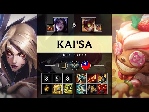 Kai'Sa ADC vs Ziggs - TW Challenger Patch 25.17