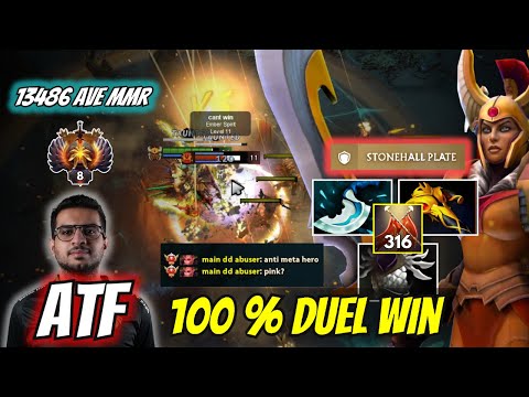 ATF Legion Commander 100% Duel Win With +300 damage per hit. Dota 2 Highlights.