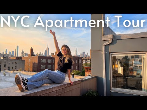 我的紐約公寓之旅：曼哈頓月租 3100 美元的頂層公寓 (My NYC Apartment Tour: $3,100/Month Penthouse in Manhattan)