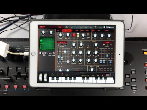 Magellan 2 - Pro Analog Modeling Synth - iPad Live Demo