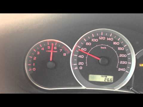 Subaru Impreza 2008 hb 1.5 cc 0-100