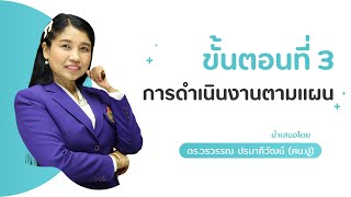 ขั้นตอนที่ 3 การดำเนินงานตามแผน