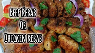 HOW TO MAKE BEEF AND CHICKEN KEBAB JUICY AND TASTY..