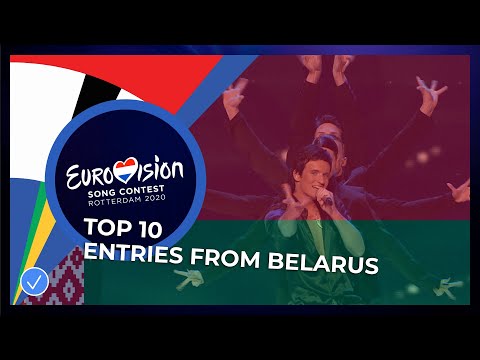 TOP 10: Entries from Belarus 🇧🇾 - Eurovision Song Contest