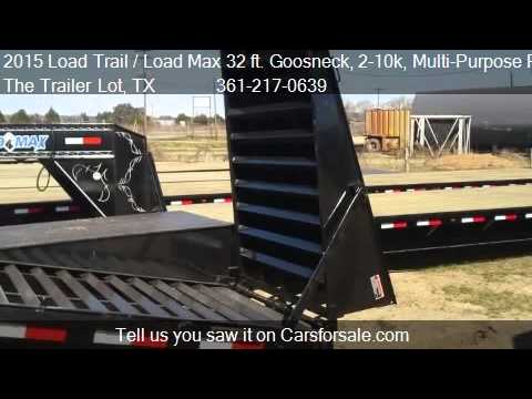 2015 Load Trail / Load Max 32 ft. Goosneck, 2-10k, Multi-Pur