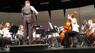 Allegro from Concerto Grosso  - Adams Middle School, Winter String Concert 2015 Guilford CT