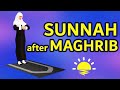 How to pray Sunnah after Maghrib for woman (beginners) - with Subtitle
