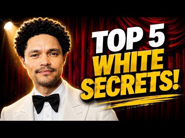TREVOR NOAH: 5 THINGS WHITE PEOPLE WILL ALWAYS LOVE 🤣 | STAND UP COMEDY SDDEFAULT Thumbnail