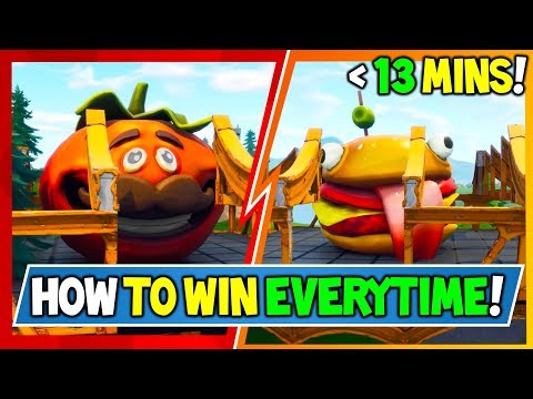 *NEW* HOW we WON FOOD FIGHT IN 7 MINS post wall: INSANE METHOD! Food Fight Gameplay + Fortnite Tips