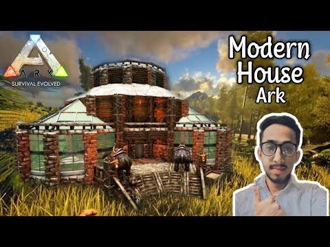 Ark Mobile How to Build Modern Raft Base 😱 #arkmobile
