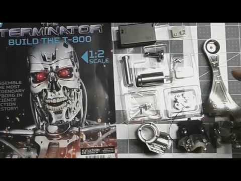 BUILDING THE T-800 TERMINATOR ISSUES 1-3