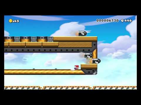 Cannonball Airship - Mario Maker Level