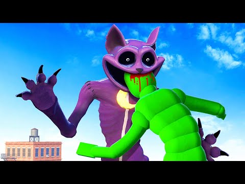 CATNAP Eats Dynamic AI Ragdolls - Overgrowth Mods Gameplay