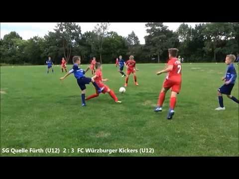 14.07.2019 Testspiel SG Quelle Fürth U12 - FC Würzburger Kickers U12 (3:5) - Highlights - HD