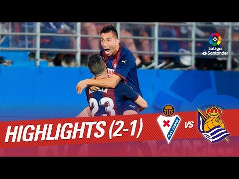 Resumen de SD Eibar vs Real Sociedad (2-1)