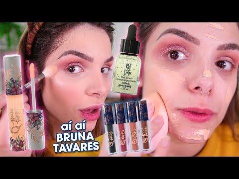 TESTANDO TODAS as MAKES da BRUNA TAVARES!!