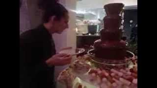 preview picture of video 'Birthday Party Chocolate Fountain at Italian restauarnt and Bar in Stalybridge'