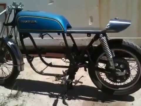 CB750 oil tank seat for a cafe racer