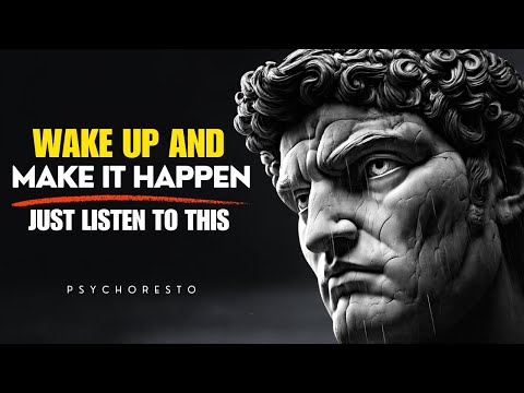 9 Life Lessons to STOP WASTING TIME - WAKE UP & WORK HARD AT IT | STOICISM