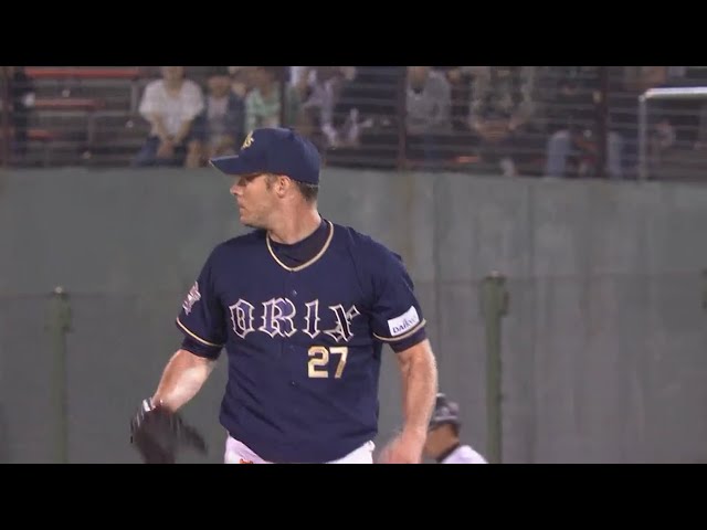 【6回裏】バファローズ・アルバース 相性抜群の相手に今日も好投!! 2018/5/15 M-Bs