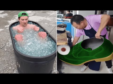 Oddly Satisfying Video With Relaxing & Calm Deep Sleep Music for Stress Relief & Meditation Ep246