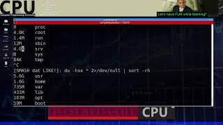 Linux secret: Disk space; which folders are taking up space?