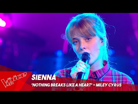 Sienna - 'Nothing breaks like a heart' | Sing Off | The Voice Kids Belgique