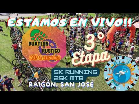 DUATLÓN RÚSTICO 3ª ETAPA | EN VIVO | Raigón, San José Uruguay