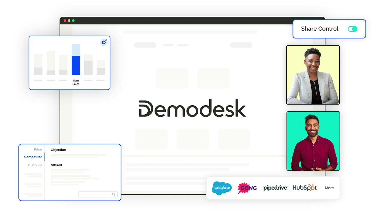 Welcome to Demodesk- the #1 customer meeting platform