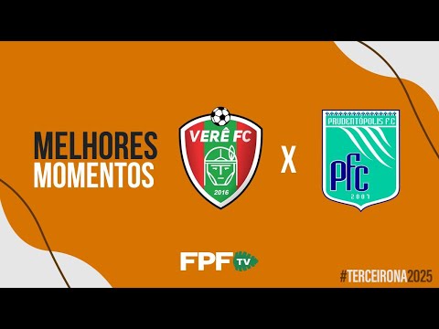 HIGHLIGHTS | VERÊ 0X1 PRUDENTÓPOLIS | THIRD DIVISION 2025 - FINAL (FIRST LEG)