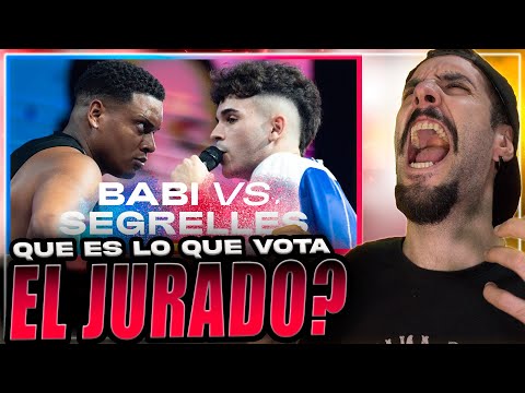 ¡MANOS ARRIBA ESTO ES UN... !🔫 XLMEN reacciona  BABI vs SEGRELLES Cuartos Red Bull Batalla