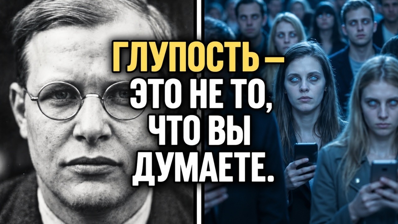 Почему умные люди глупеют? Теория Бонхёффера