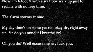 Aesop Rock - Commencement at the Obedience Academy (Official Lyrics)