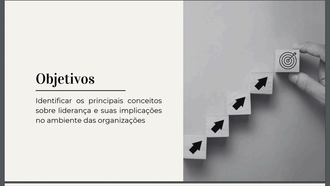 Video Liderança na Adm  e Organizações