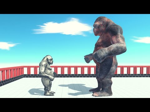 Metal Goro The Giant Vs Every Giant Strong Unit ARBS | Animal Revolt Battle Simulator