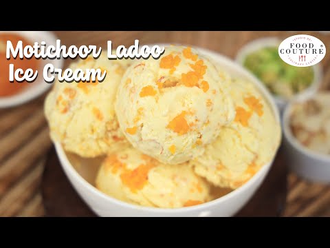 Motichoor Ladoo Icecream | Summer Special Recipe | Chetna Patel Recipes