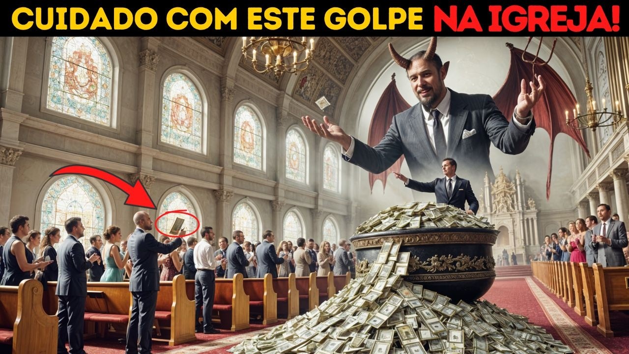 URGENTE! Não leve o DÍZIMOS na IGREJA! Satanás pode estar ROUBANDO sua bênção!