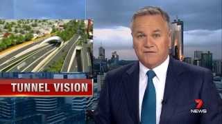 East West Link coverage: Seven News (30 September 2014)