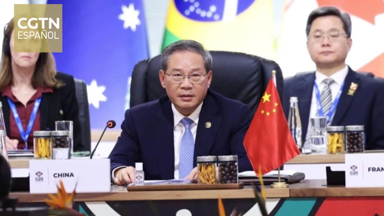 El primer ministro Li Qiang urge al G20 a proteger el libre comercio